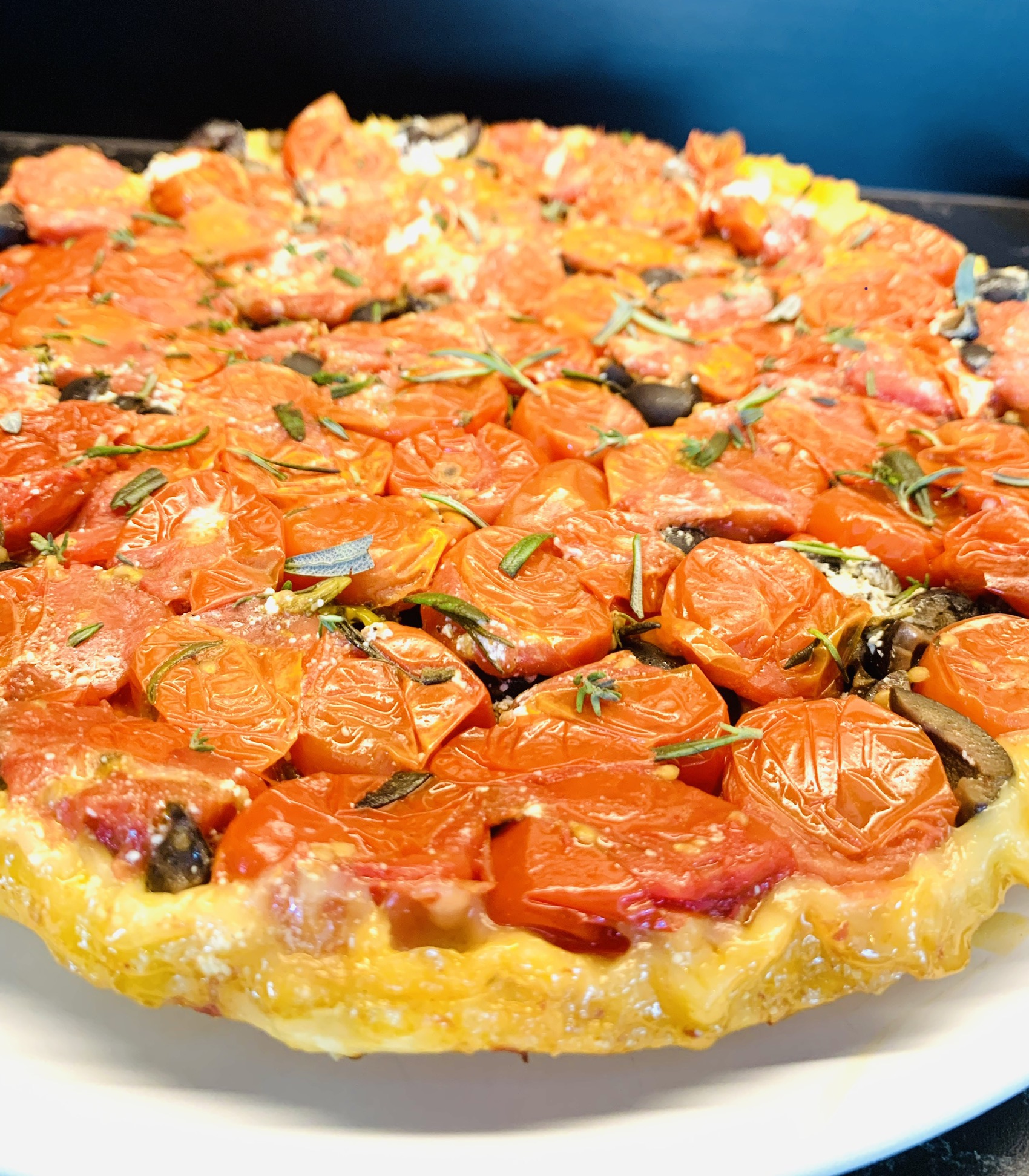 Tarte Tatin Tomates Cerises Caram Lis Es Hugo Kitchen