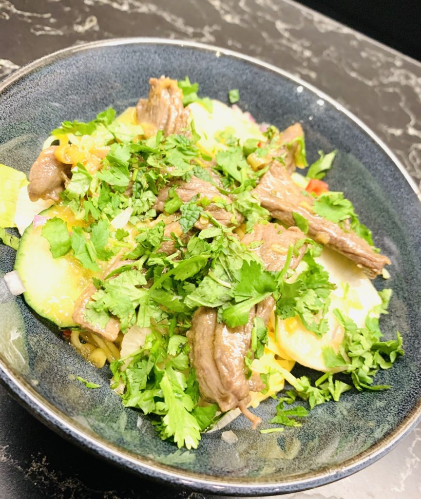 Salade de boeuf thaï