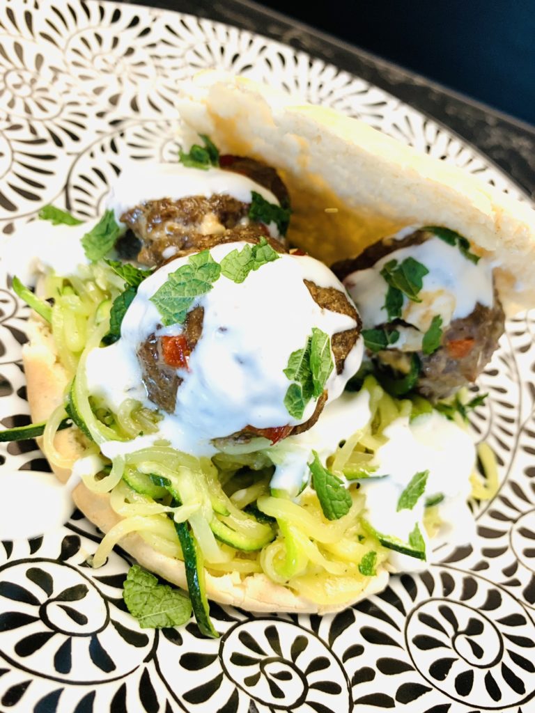 Pita kefte de boeuf