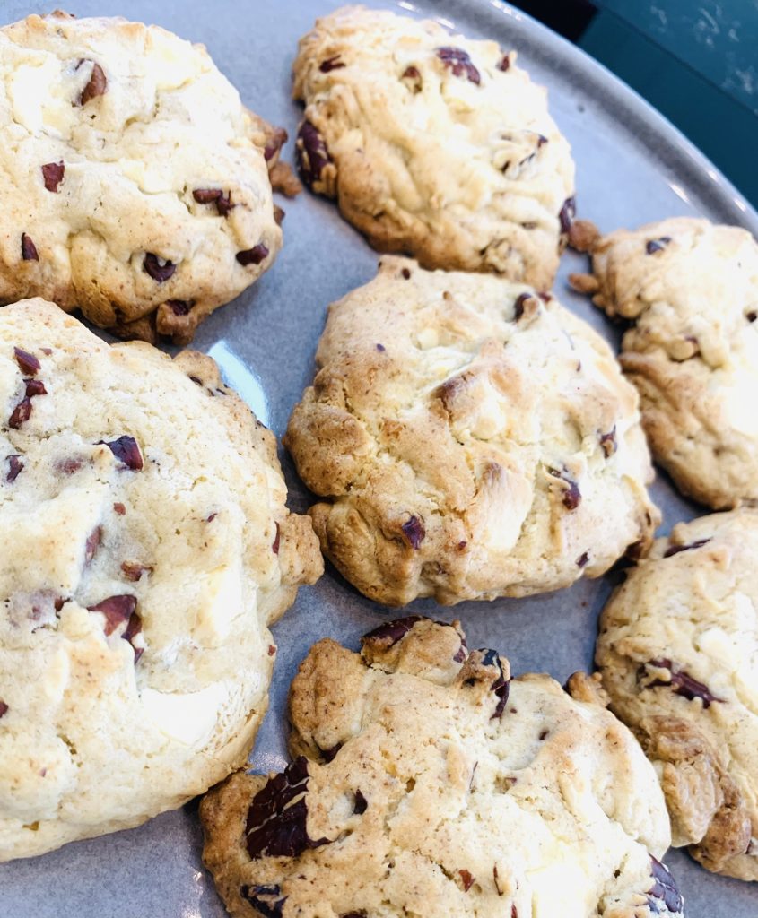 Cookie chocolat blanc noix de pécan