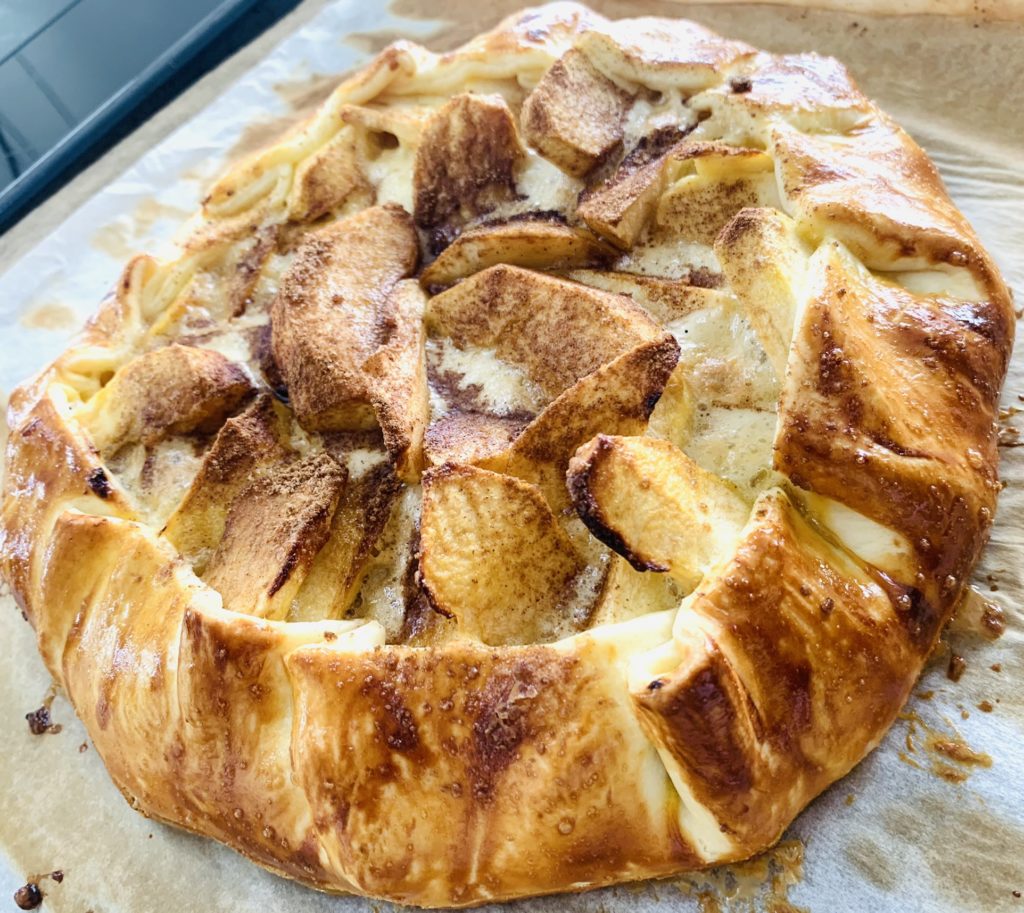 Tarte rustique aux pommes